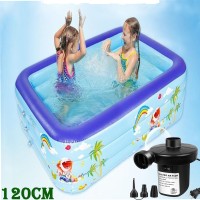 120 CM Baby Swimming Pool With Air Pumper